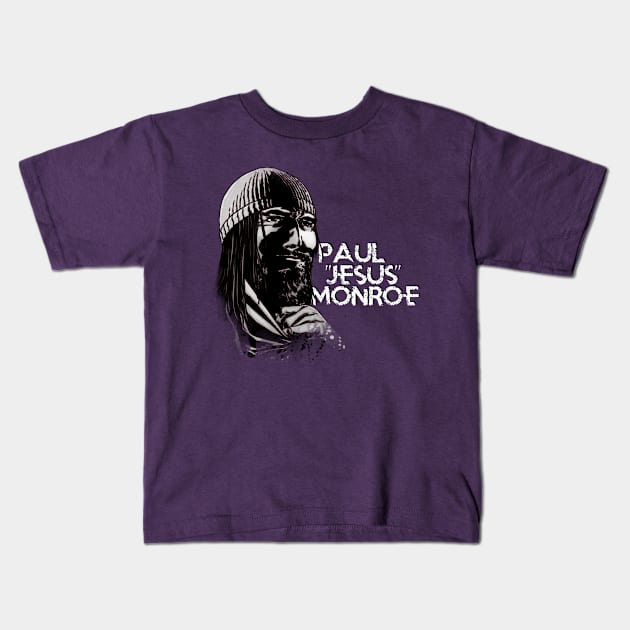 Paul Jesus Monroe Kids T-Shirt by CursedRose